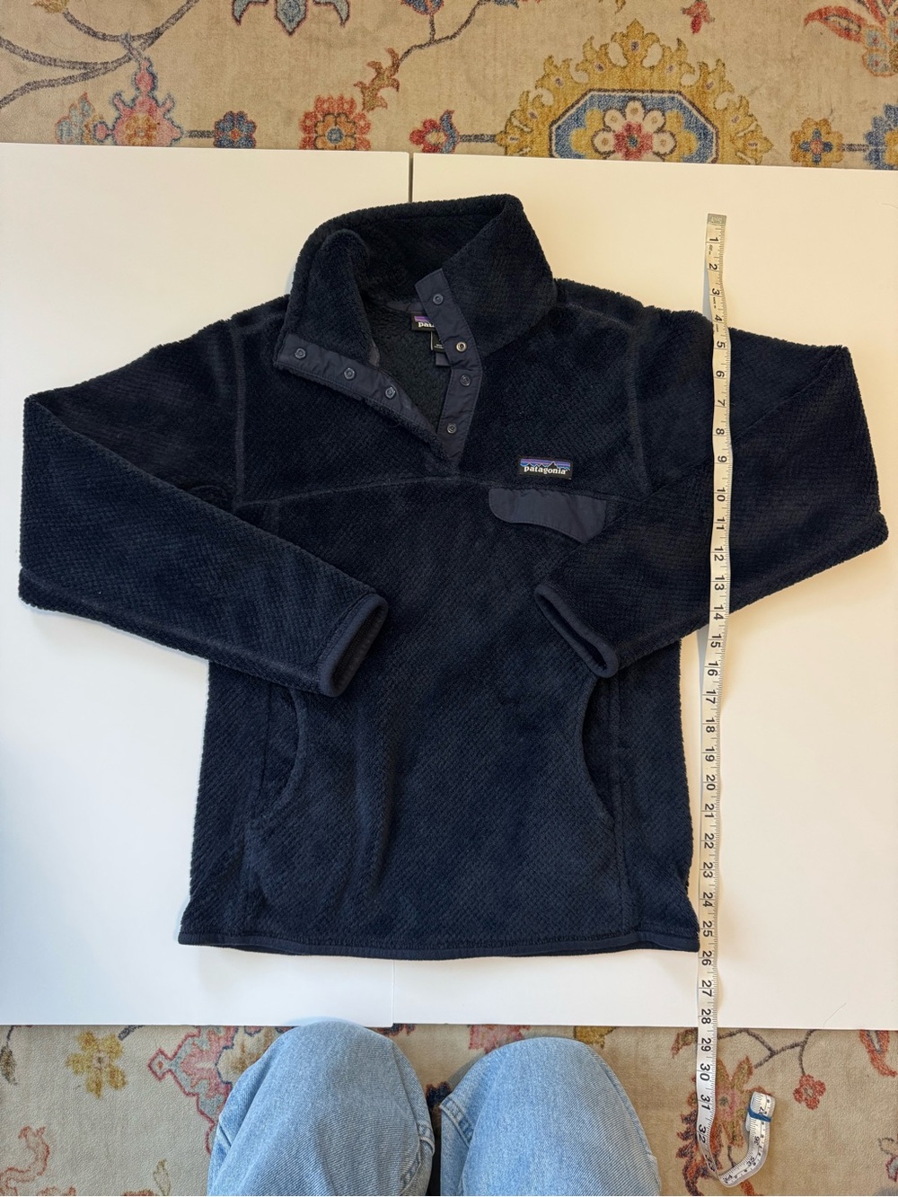Patagonia Navy Blue Snap-T Fleece Pullover